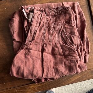 Free People Orion Linen Tencel Pants